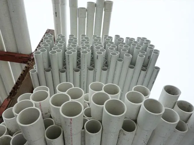 PVC pipes at Heieck Supply Wholesale Plumbing